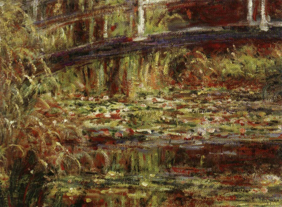 Claude Monet Water Lily Pool,Harmony in Pink